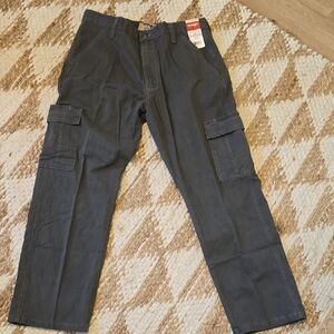 Wrangler Men's Dark Gray Cargo Pants
